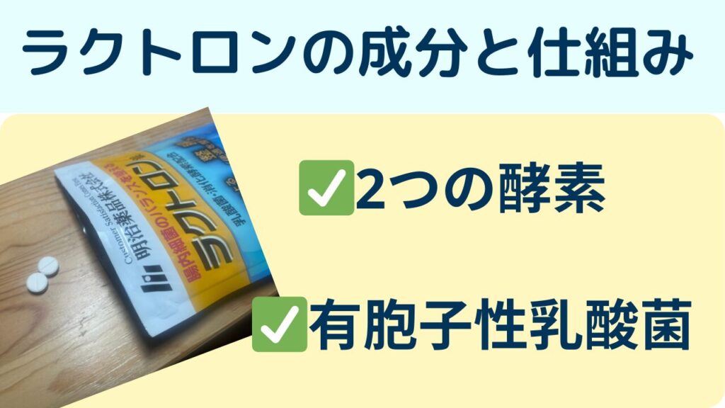 ラクトロンの成分と仕組み
